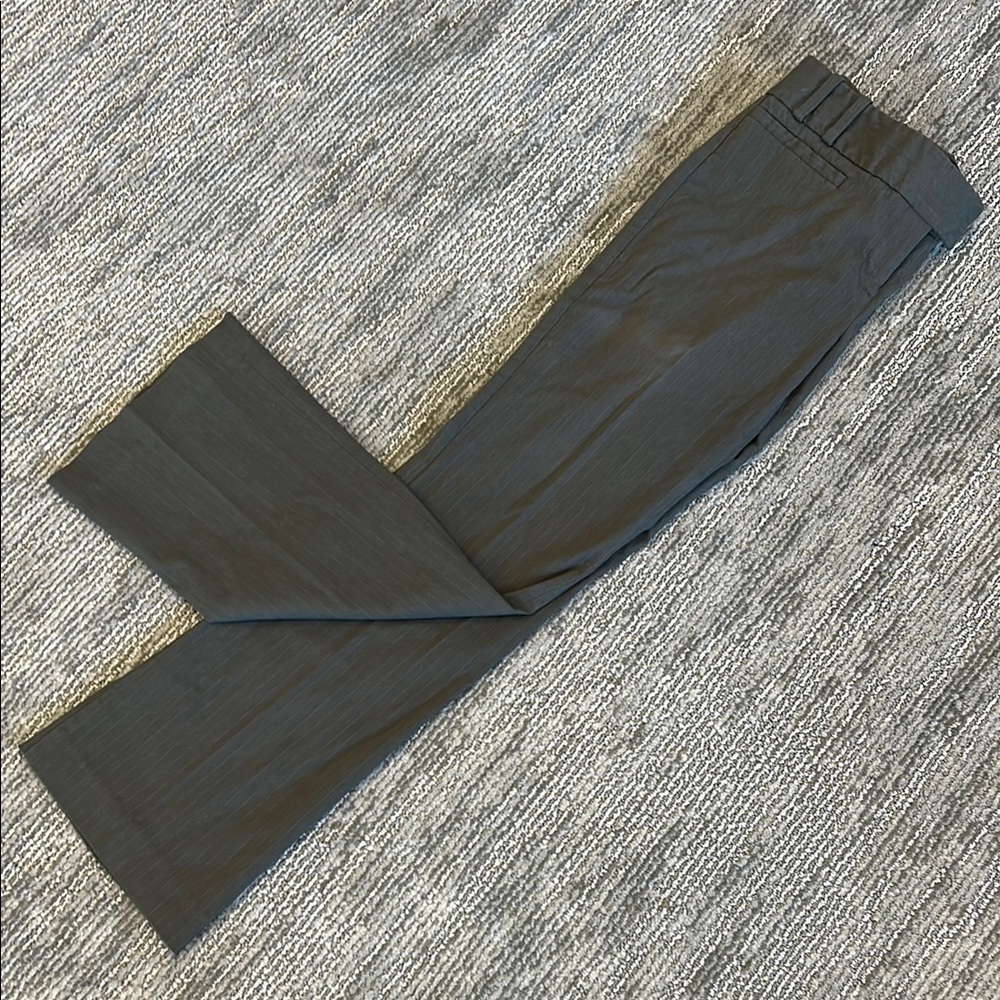 The Limited Gray Boot Cut Pinstripe Pants